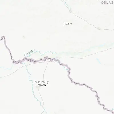 Map showing location of Ilek (51.527090, 53.383060)