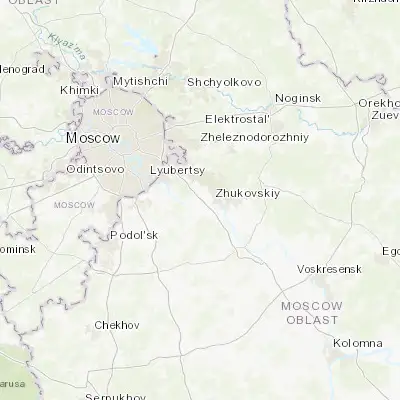 Map showing location of Im. Telmana Posyolok (55.564440, 38.039020)