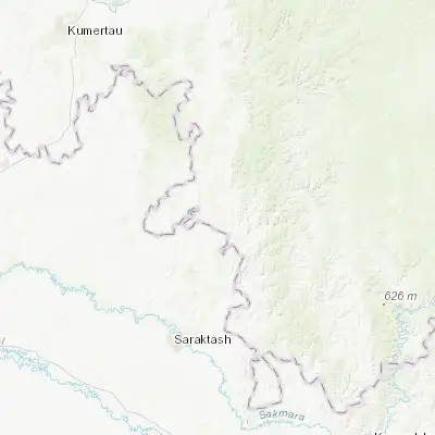 Map showing location of Isyangulovo (52.185840, 56.580430)