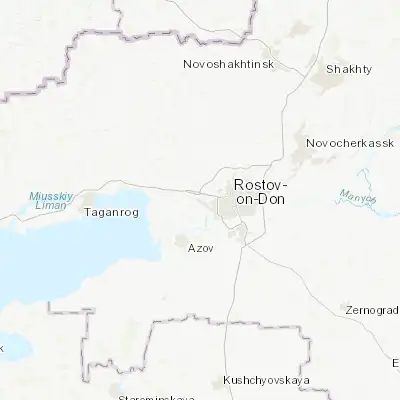 Map showing location of Kalinin (47.246780, 39.510880)