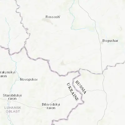 Map showing location of Kantemirovka (49.708870, 39.859220)