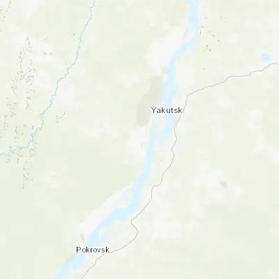 Map showing location of Khatassy (61.906380, 129.633020)