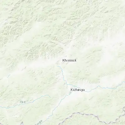 Map showing location of Khorinsk (52.166310, 109.776260)