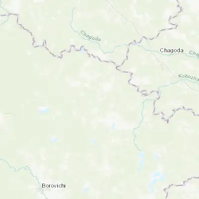 Map showing location of Khvoynaya (58.900000, 34.533330)