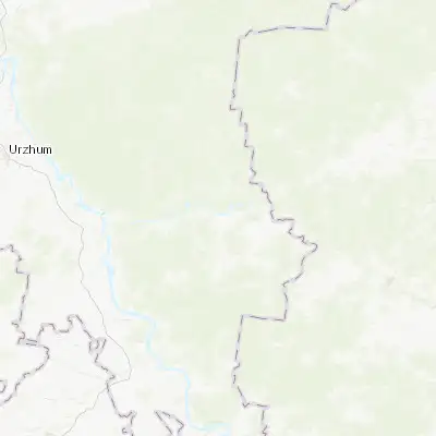 Map showing location of Kil’mez’ (56.943890, 51.065000)