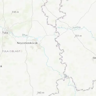 Map showing location of Kimovsk (53.971640, 38.531860)