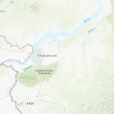 Map showing location of Knyaze-Volkonskoye (48.465470, 135.455820)