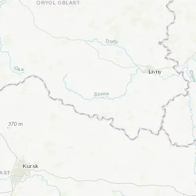Map showing location of Kolpny (52.228230, 37.036830)