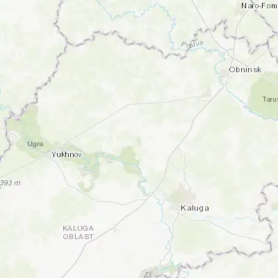 Map showing location of Kondrovo (54.806390, 35.927780)