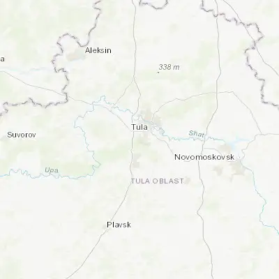 Map showing location of Kosaya Gora (54.118960, 37.544590)