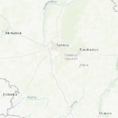 Map showing location of Kotovsk (52.586660, 41.502100)