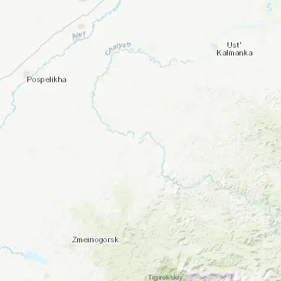 Map showing location of Krasnoshchekovo (51.670830, 82.728890)