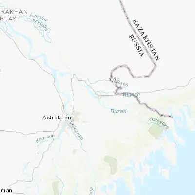 Map showing location of Krasnyy Yar (46.533140, 48.345590)
