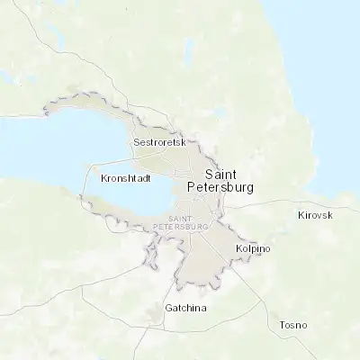 Map showing location of Krestovskiy ostrov (59.970910, 30.257890)