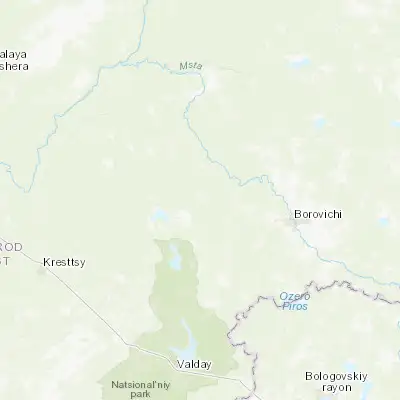 Map showing location of Kulotino (58.450000, 33.383330)