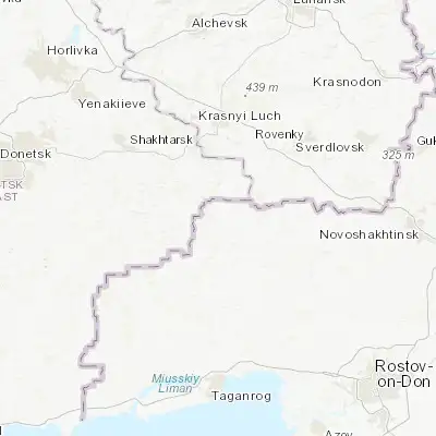 Map showing location of Kuybyshevo (47.812280, 38.907310)