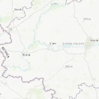 Map showing location of L’govskiy (51.630690, 35.277500)