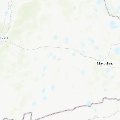 Map showing location of Lebyazh’ye (55.268890, 66.494720)