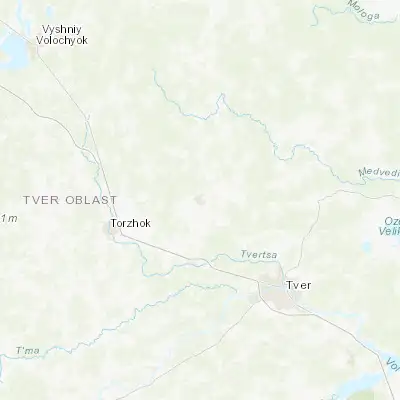 Map showing location of Likhoslavl’ (57.127470, 35.464040)