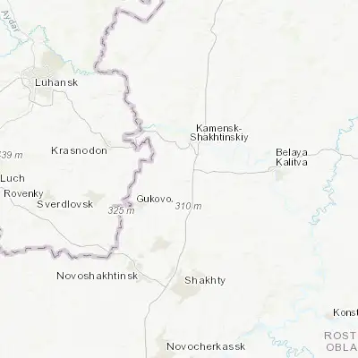 Map showing location of Likhovskoy (48.151880, 40.179250)