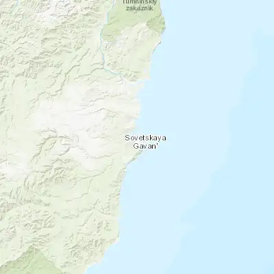 Map showing location of Lososina (48.996520, 140.314620)