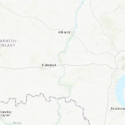 Map showing location of Lysyye Gory (51.550630, 44.841440)