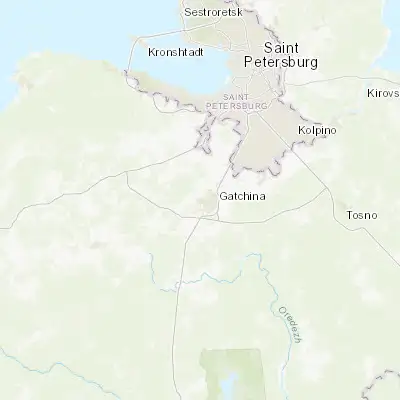 Map showing location of Mariyenburg (59.571390, 30.064720)