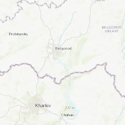 Map showing location of Maslova Pristan’ (50.457580, 36.720380)
