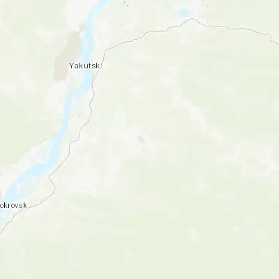 Map showing location of Mayya (61.738240, 130.281610)