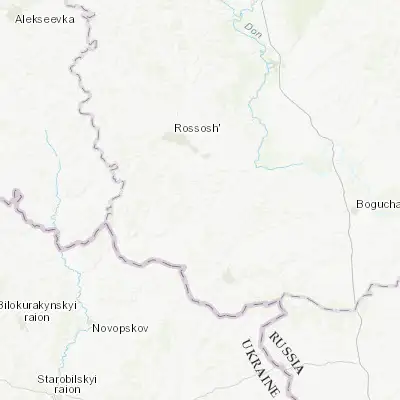 Map showing location of Mitrofanovka (49.970830, 39.693890)