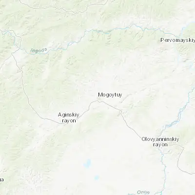Map showing location of Mogoytuy (51.283330, 114.916670)