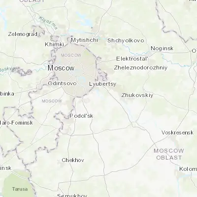 Map showing location of Molokovo (55.561860, 37.864920)