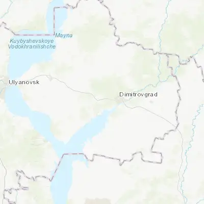 Map showing location of Mullovka (54.200000, 49.400000)