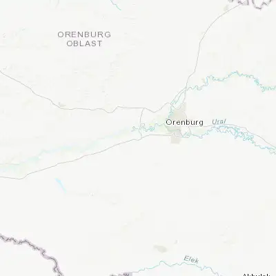 Map showing location of Nizhnepavlovka (51.713240, 54.801460)