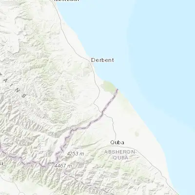 Map showing location of Novaya Maka (41.771730, 48.361490)