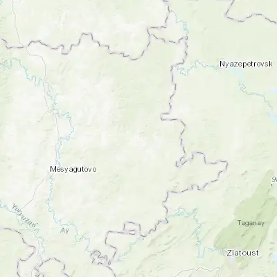 Map showing location of Novobelokatay (55.706200, 58.954900)