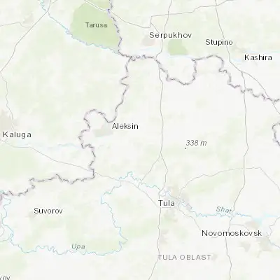 Map showing location of Novogurovskiy (54.467820, 37.337090)