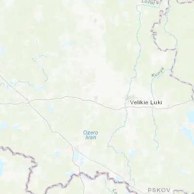 Map showing location of Novosokol’niki (56.346340, 30.157780)