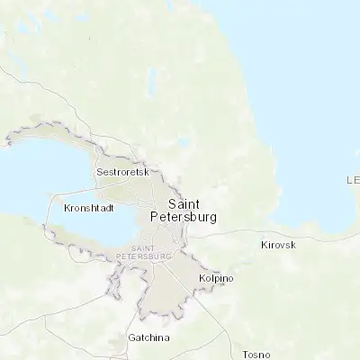 Map showing location of Novoye Devyatkino (60.063640, 30.483280)
