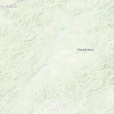 Map showing location of Novyy Urgal (51.070890, 132.600750)