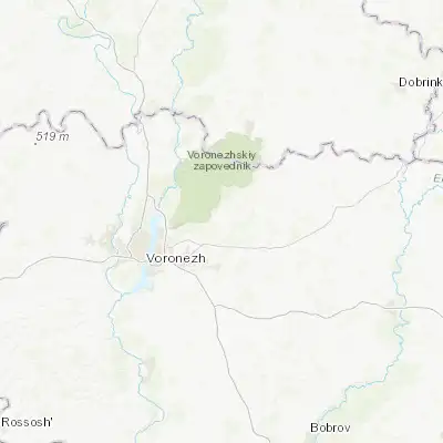 Map showing location of Orlovo (51.759200, 39.588200)