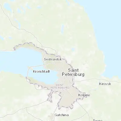 Map showing location of Pargolovo (60.081200, 30.276260)