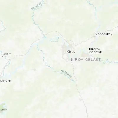 Map showing location of Pasegovo (58.506020, 49.513830)
