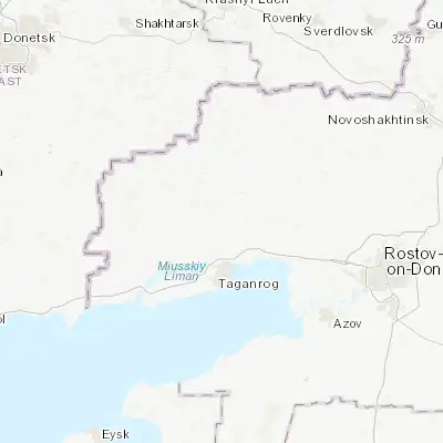 Map showing location of Pokrovskoye (47.415700, 38.897060)