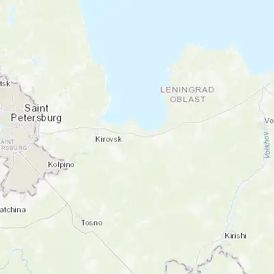 Map showing location of Priladozhskiy (59.872020, 31.317510)