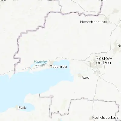 Map showing location of Primorka (47.283950, 39.064080)