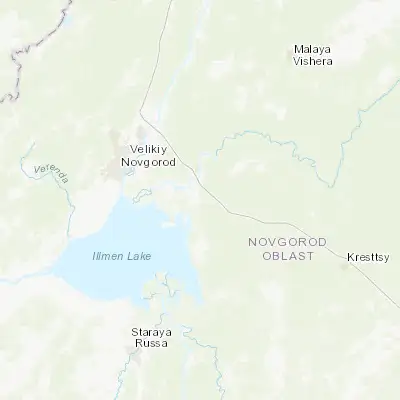Map showing location of Proletariy (58.434230, 31.704620)