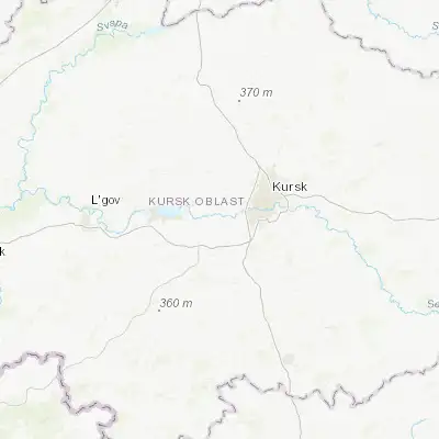 Map showing location of Pryamitsyno (51.656100, 35.931400)