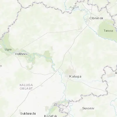 Map showing location of Pyatovskiy (54.689080, 36.056340)