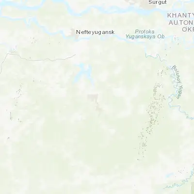 Map showing location of Pyt-Yakh (60.749850, 72.858240)